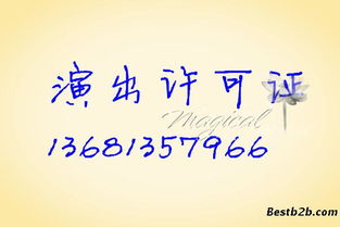 全面解析營(yíng)業(yè)性演出許可證 辦理流程、審批要點(diǎn)與注意事項(xiàng)